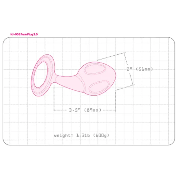 Anal Njoy njoy Pure Plug 20 XL