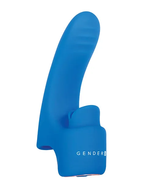 Vibrators Evolved Novelties INC Gender X Flick It Blue
