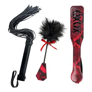 Vibrators Lovers Kits Whip Spank Tickle Nasstoys
