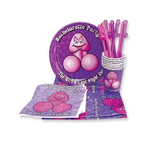 Wholesale Solutions Ltd Bachelorette Party Party Set For 8 Anal