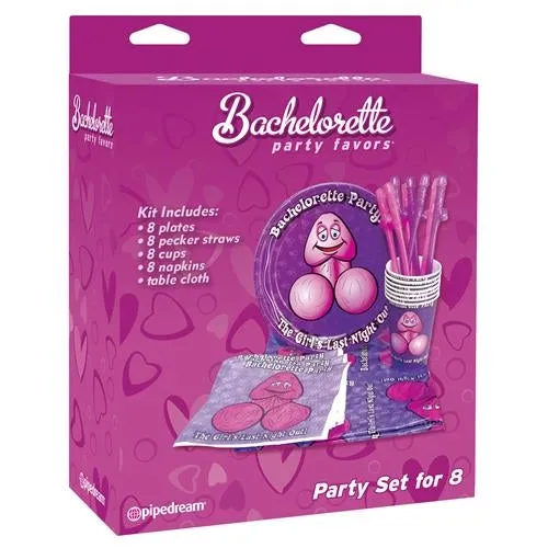 Wholesale Solutions Ltd Bachelorette Party Party Set For 8 Anal