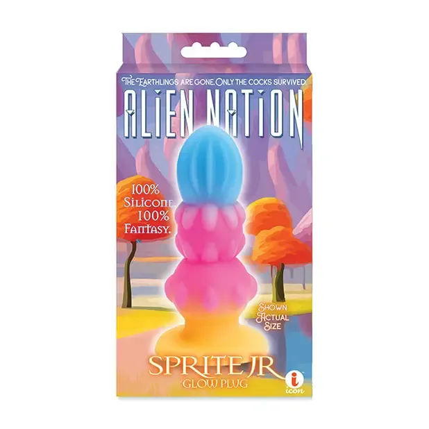 Alien Nation Alien Nation Sprite Jr Glow in the Dark Butt Plug Anal