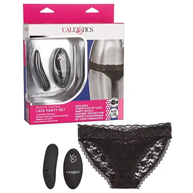 Female Sex Toys Remote Control Lace Panty CalExotics