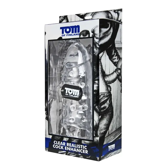 Tom of Finland Dildos Tom Of Finland Clear Realistic Cock Enhancer