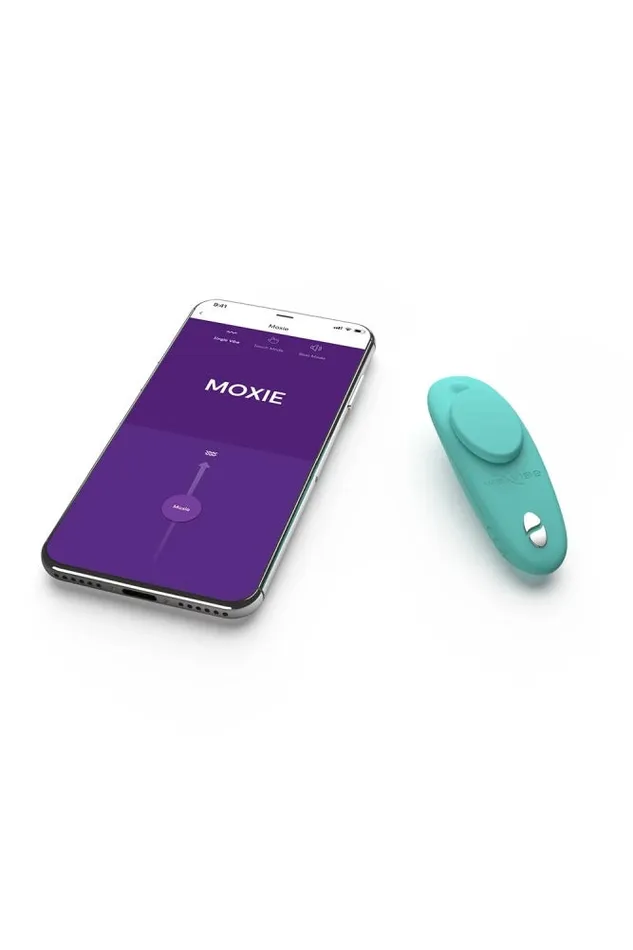 WeVibe Vibrators WeVibe Moxie Wearable Bluetooth Clitoral Vibrator Aqua