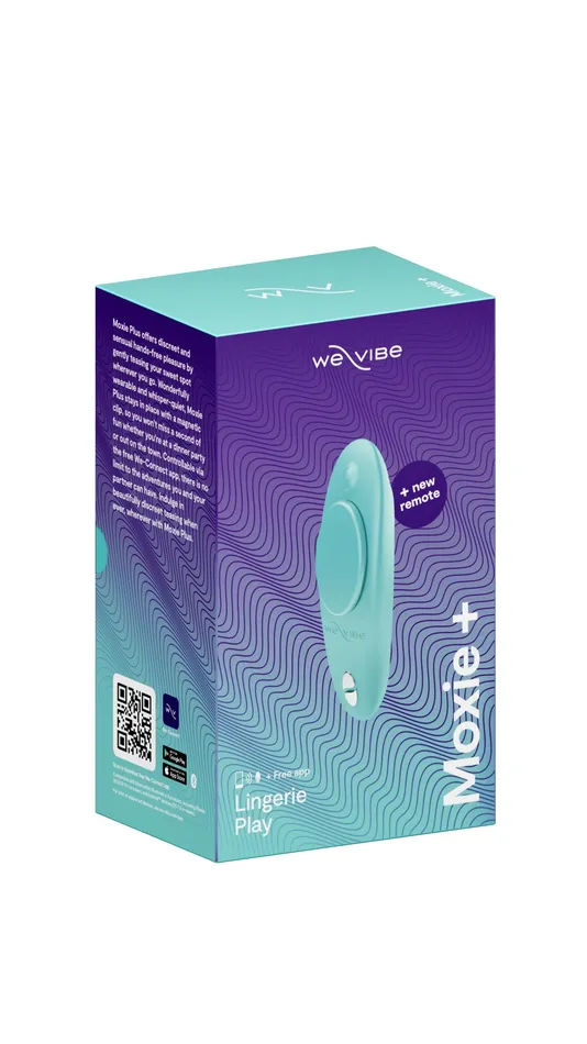 WeVibe Vibrators WeVibe Moxie Wearable Bluetooth Clitoral Vibrator Aqua