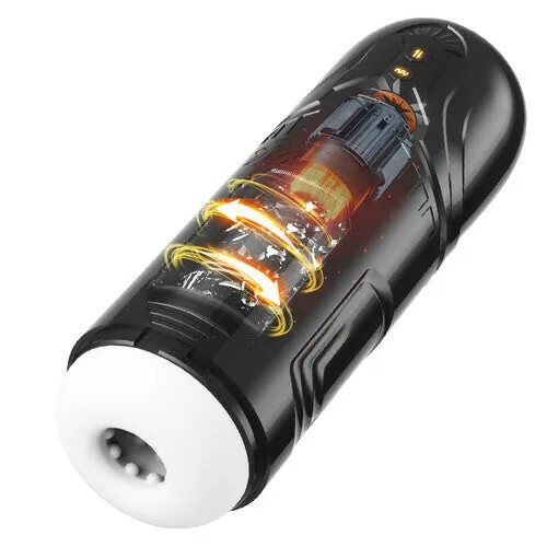 AcmeJoy AcmeJoy 7 Thrusting Rotating 7 Vibrating Masturbator Male Sex Toys AcmeJoy AcmeJoy 7 Thrusting Rotating 7 Vibrating Masturbator Male Sex Toys