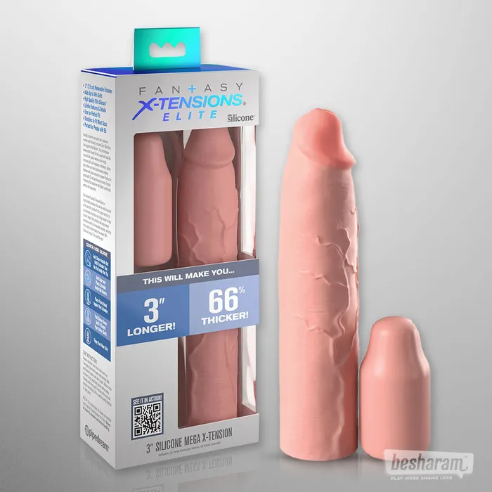 Male Sex Toys Pipedream Fantasy Xtensions Elite Extender Sleeve