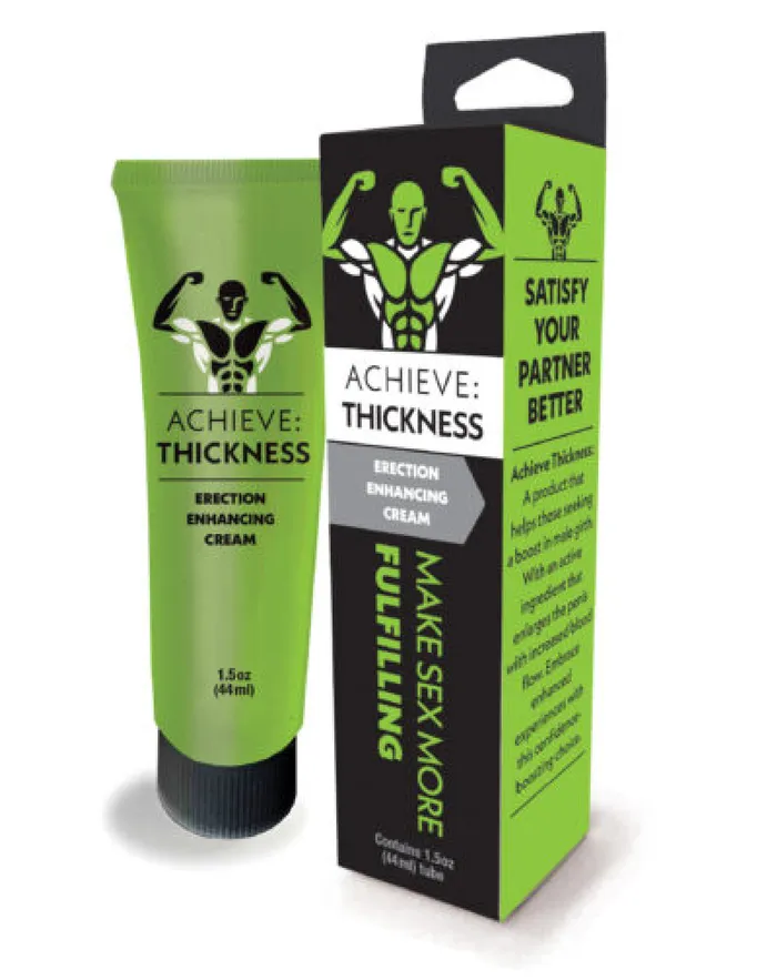 Vibrators Achieve Thickness Erection Enhancement Cream 15 Oz Little Genie