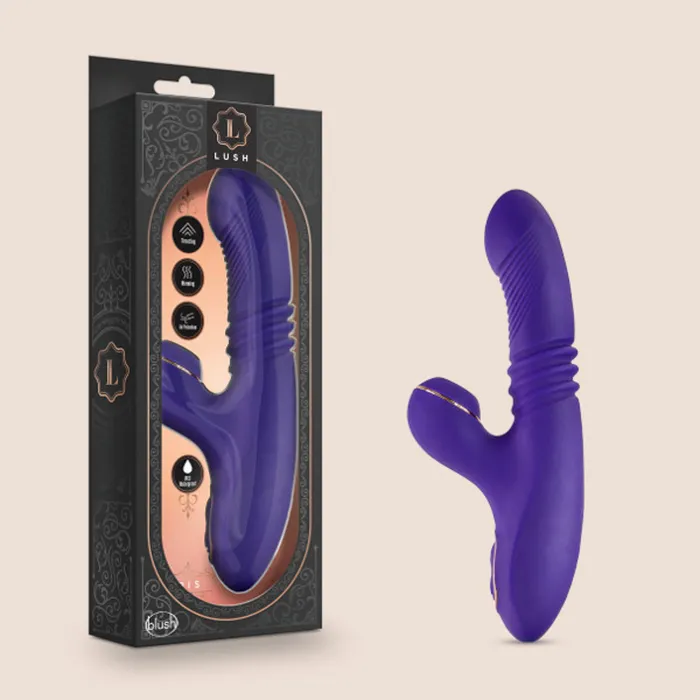Blush Novelties Vibrators Blush Novelties Lush Iris dynamic dual stimulator