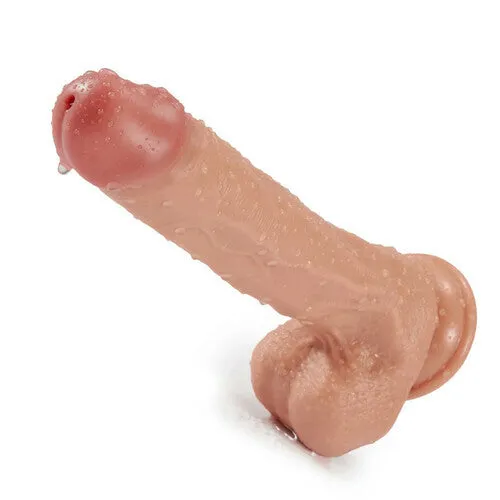 Female Sex Toys propinkup Squirting Ejaculating Plus Size Realistic Dildo with Strong Suction Cup 94 Inch