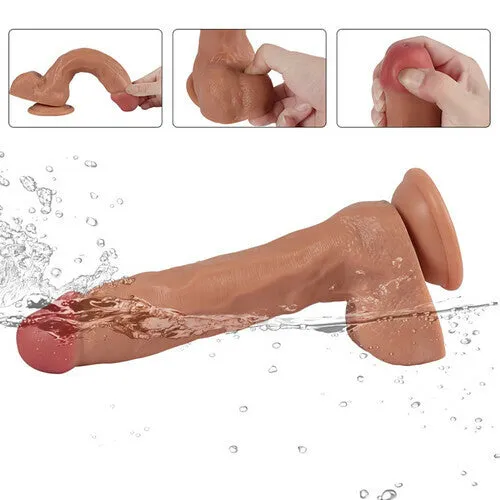 Female Sex Toys propinkup Squirting Ejaculating Plus Size Realistic Dildo with Strong Suction Cup 94 Inch