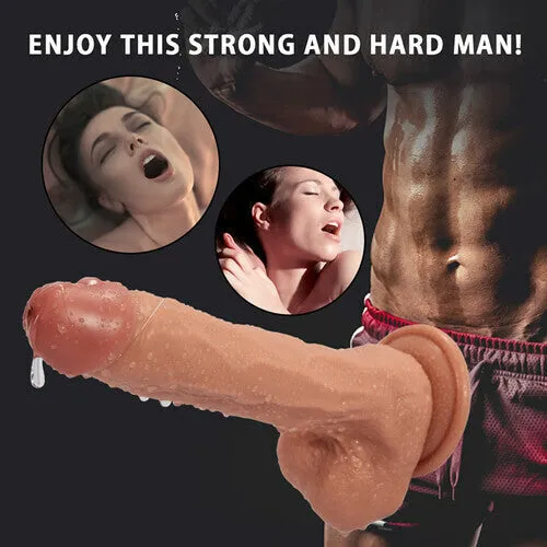 Female Sex Toys propinkup Squirting Ejaculating Plus Size Realistic Dildo with Strong Suction Cup 94 Inch