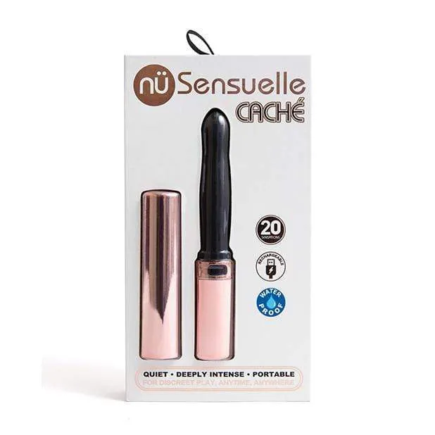 Nu Sensuelle Vibrators Nu Sensuelle Cache 20 Functions Covered Lip Stick Vibrator Nu Sensuelle Vibrators Nu Sensuelle Cache 20 Functions Covered Lip Stick Vibrator