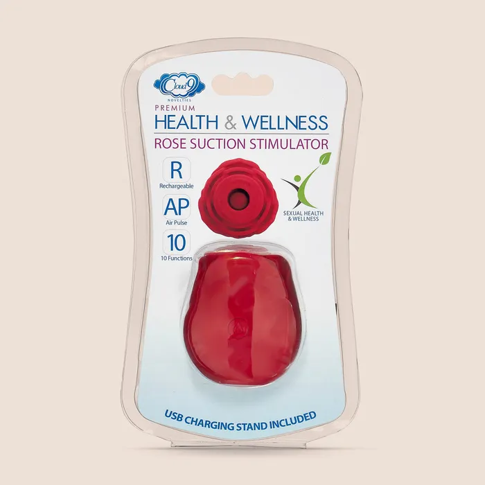 The Rose Suction Stimulator air pulse clitoral suction Cloud 9 Female Sex Toys The Rose Suction Stimulator air pulse clitoral suction Cloud 9 Female Sex Toys