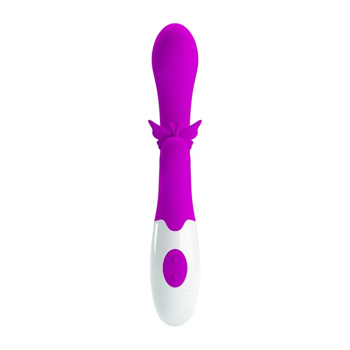 Vibrators Pretty Love Butterfly Kiss Rabbit Vibrator Pink Pretty Love