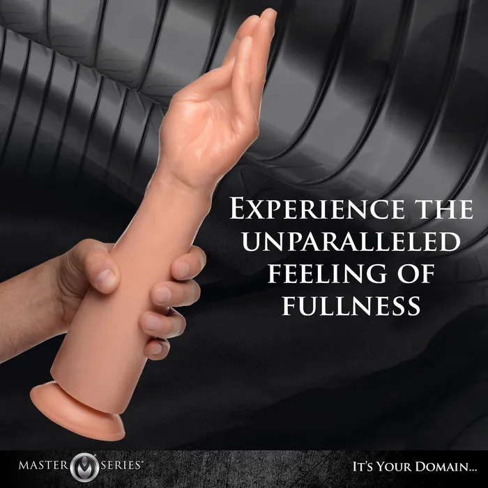 Dildos Master Series The Fister Hand and Forearm Dildo Light