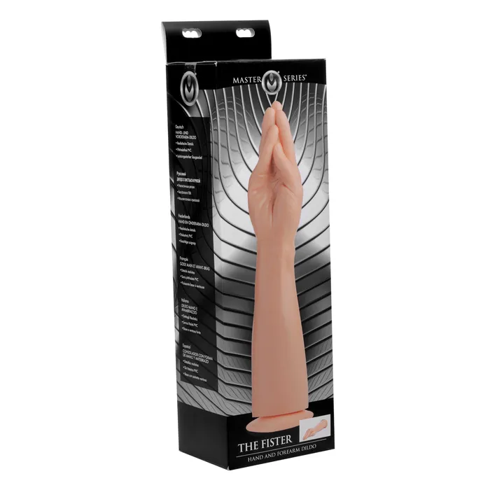 Dildos Master Series The Fister Hand and Forearm Dildo Light