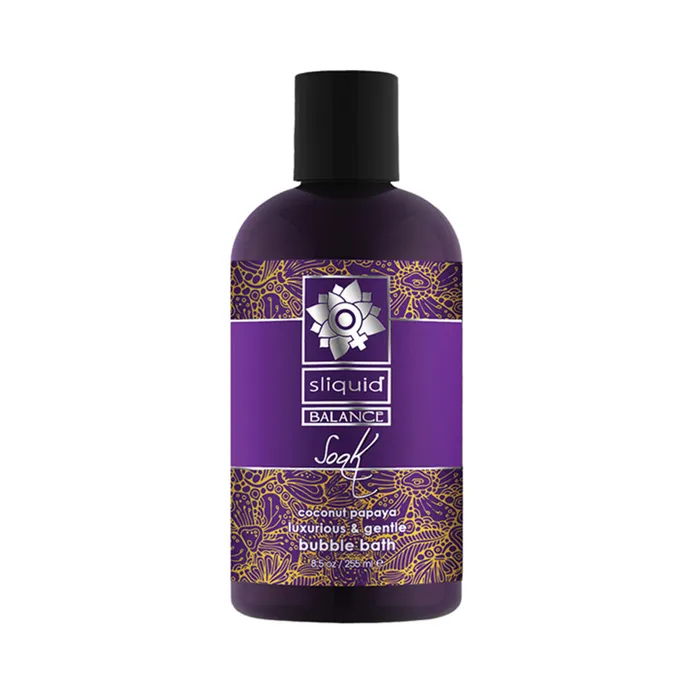 Sliquid Vibrators Sliquid Balance Soak Coconut Papaya 85oz