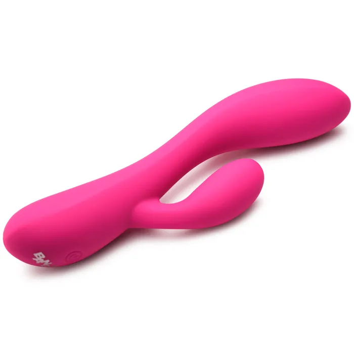 Vibrators 10X Flexible Silicone Rabbit Pink Bang