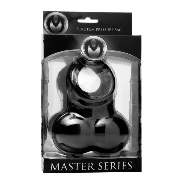 Vibrators Master Series Squeeze My Sack Scrotum Pouch