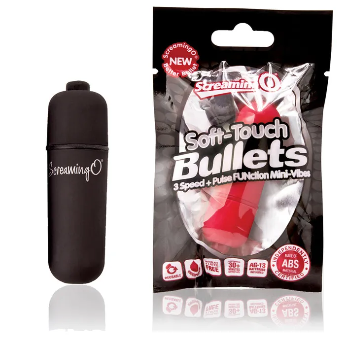 Vibrators Screaming O Screaming O Soft Touch Vooom Bullet Black