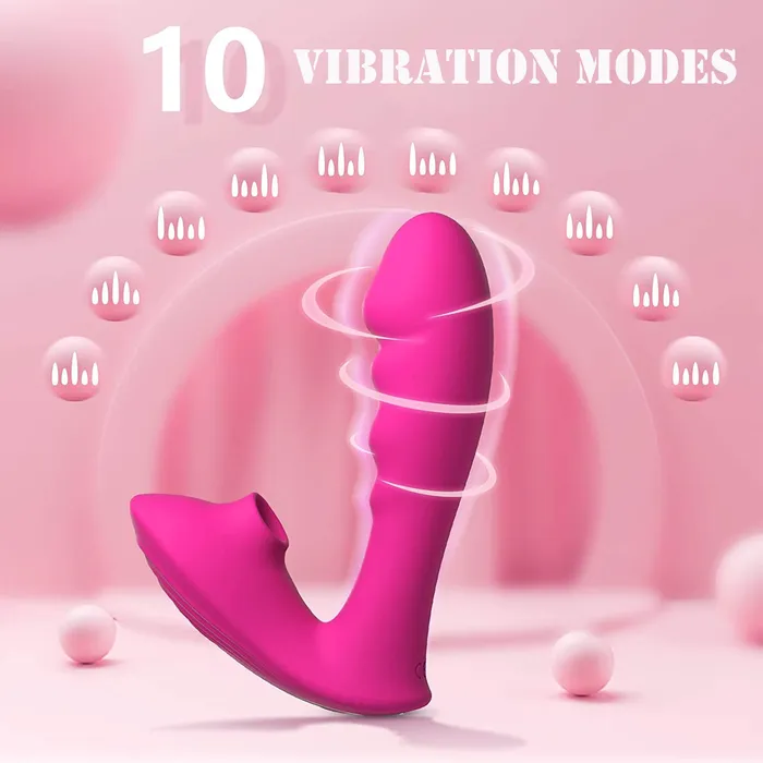10 Sucking Modes Vibration Modes Gspot Vibrator Earlypeach Vibrators