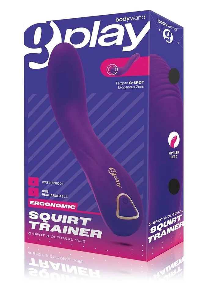 Bodywand Female Sex Toys Bodywand GPlay Squirt Trainer Rechargeable Silicone GSpot Vibrator