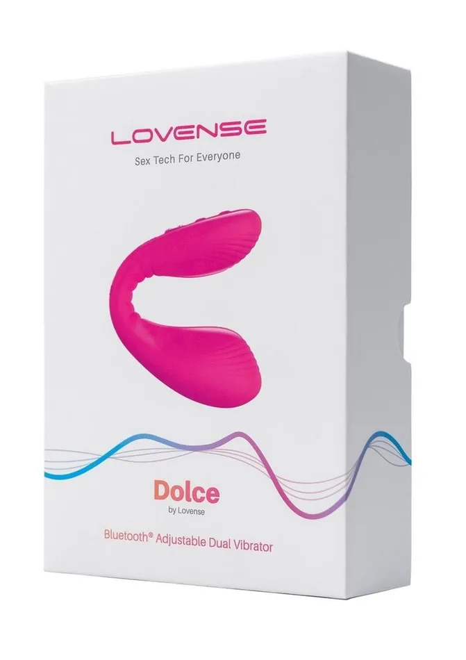 Female Sex Toys Lovense Lovense Dolce Silicone Rechargeable Dual Vibrator Female Sex Toys Lovense Lovense Dolce Silicone Rechargeable Dual Vibrator