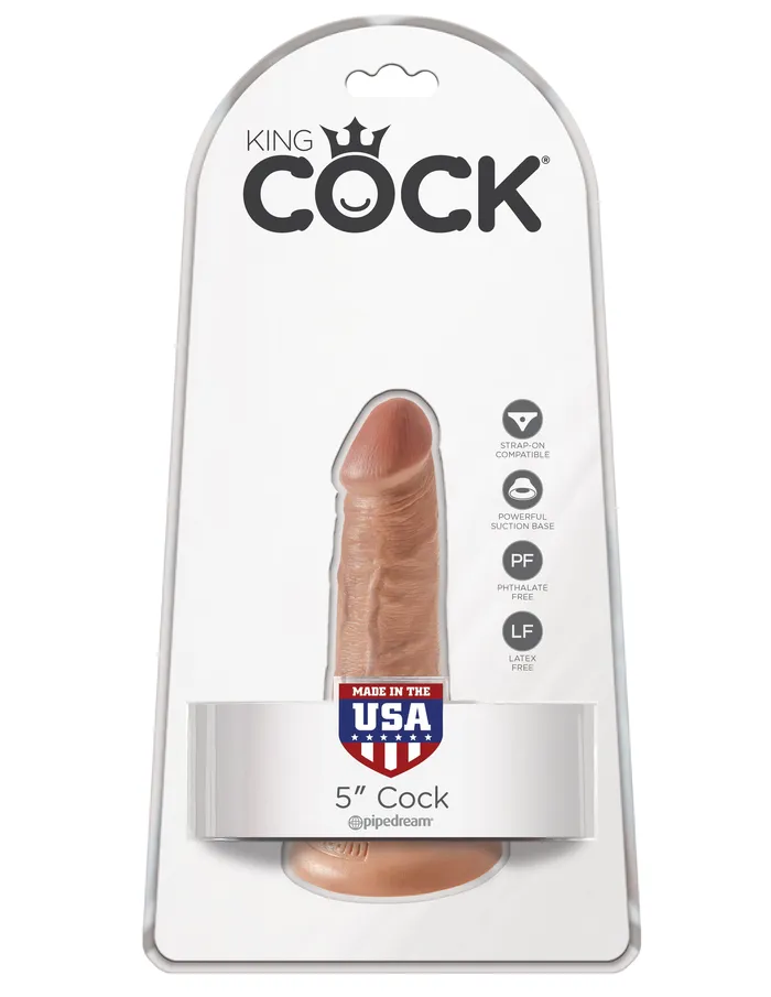 King Cock 5 Inch Cock Tan Pipedream Dildos