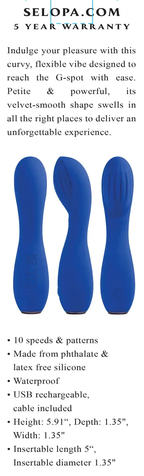 Selopa Sapphire G Blue Vibrators Selopa Sapphire G Blue Vibrators