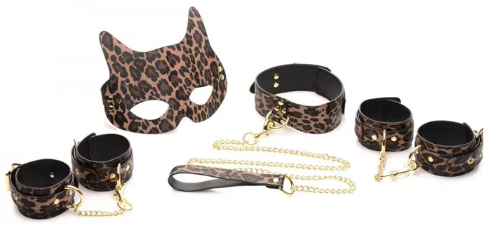 2024 Holiday Sale Couples Wild Sex 7 Piece Bondage Set Brown