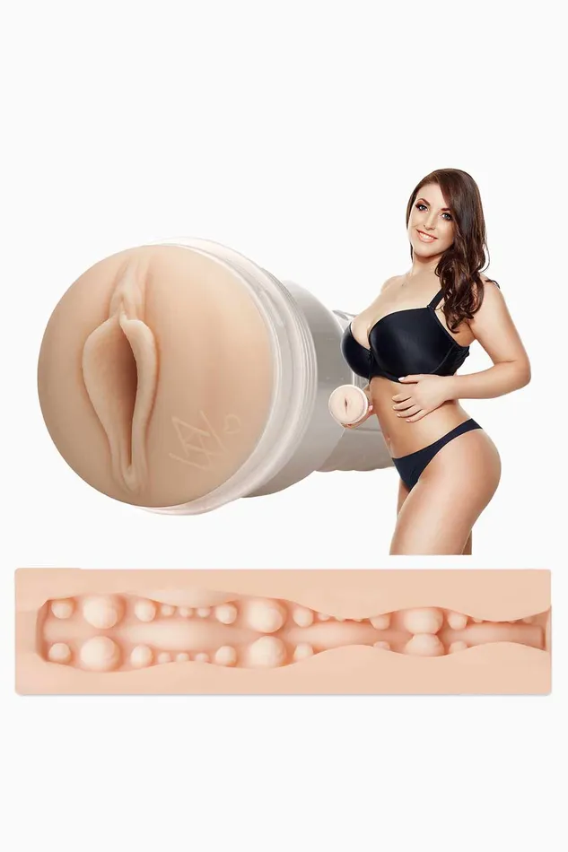 ANGELA WHITE Vulva Masturbador Fleshlight Vibrators