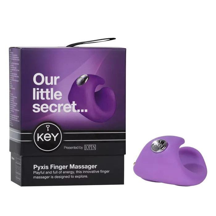 ItsForMyFriend Female Sex Toys Key by Jopen Pyxis Finger Massager Lavender ItsForMyFriend Female Sex Toys Key by Jopen Pyxis Finger Massager Lavender