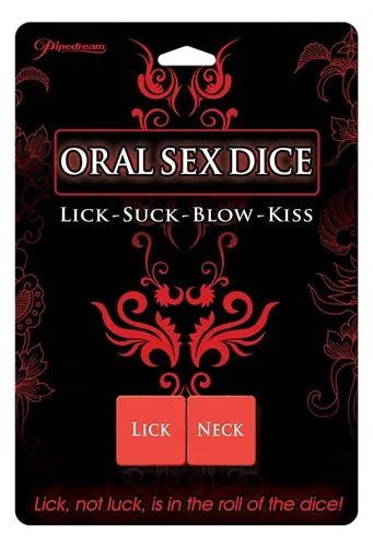 Pipedream Couples Oral Sex Dice