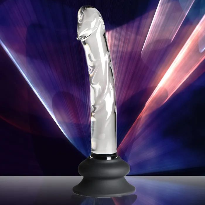 Pleasure Crystals Female Sex Toys Pleasure Crystals 7 Glass Dildo with silicone base Pleasure Crystals Female Sex Toys Pleasure Crystals 7 Glass Dildo with silicone base
