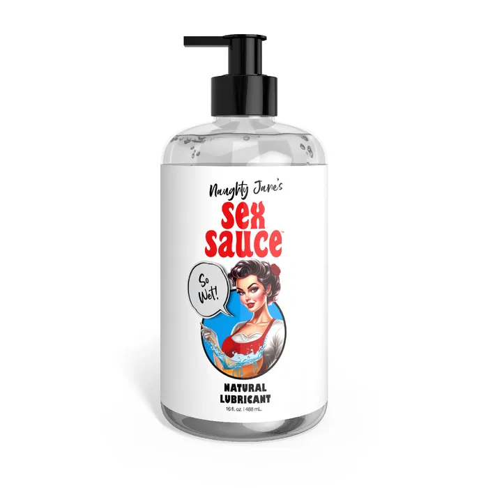 Sexual Health Wellbeing XR Brands Naughty Janes Sex Sauce Natural Lubricant 16oz Sexual Health Wellbeing XR Brands Naughty Janes Sex Sauce Natural Lubricant 16oz