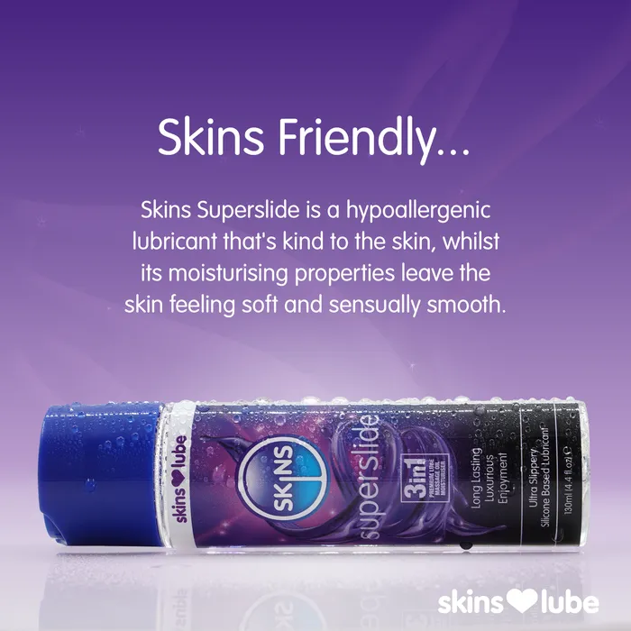 Skins Superslide Silicone Based Lubricant 130ml ItsForMyFriend Lubricants