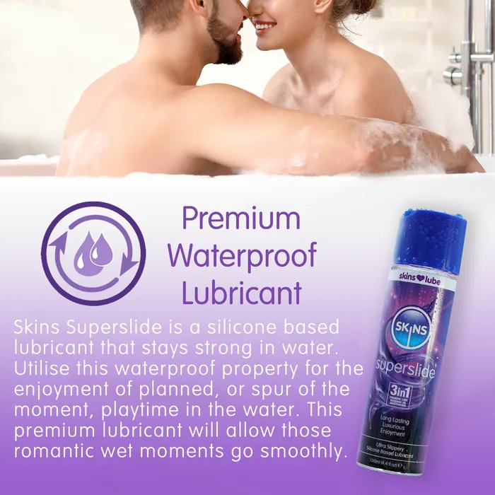 Skins Superslide Silicone Based Lubricant 130ml ItsForMyFriend Lubricants