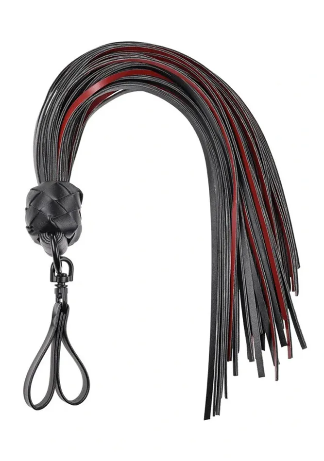 Sportsheets Saffron Finger Flogger Blackred Vibrators