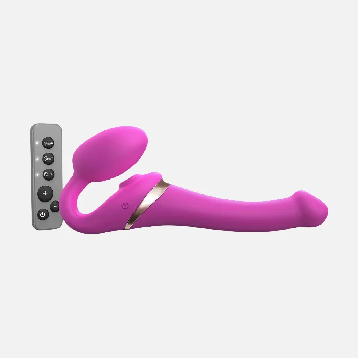 Strap On Me Vibrators MultiOrgasm Bendable Strap Sml On Fuchsia Strap On Me Vibrators MultiOrgasm Bendable Strap Sml On Fuchsia