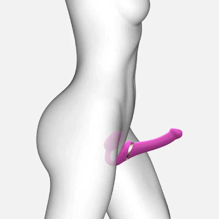Strap On Me Vibrators MultiOrgasm Bendable Strap Sml On Fuchsia Strap On Me Vibrators MultiOrgasm Bendable Strap Sml On Fuchsia