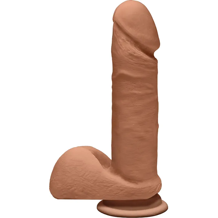 The D Perfect D 7 Inches Caramel Doc Johnson Dildos