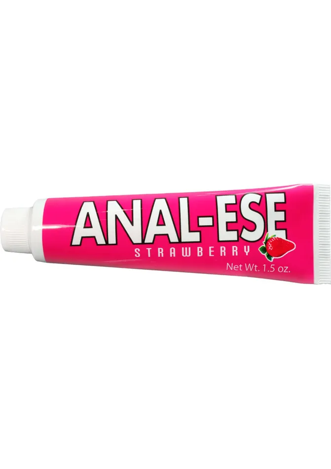 Anal Ese Anal AnalEse Desensitizing Anal Cream 15oz Strawberry Flavor Anal Ese Anal AnalEse Desensitizing Anal Cream 15oz Strawberry Flavor