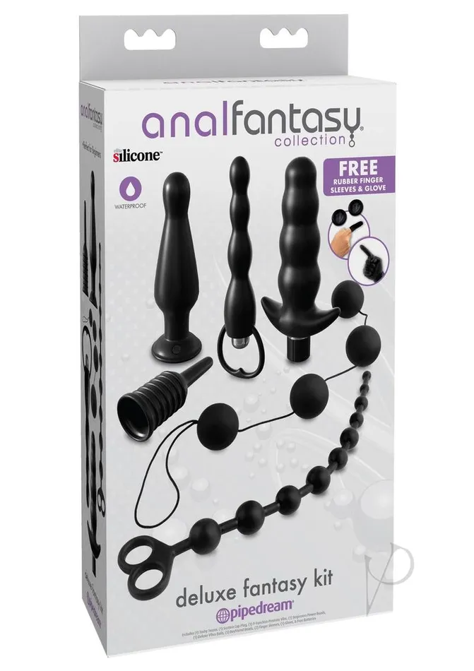 Anal Fantasy Collection Anal Fantasy Collection Silicone Deluxe Fantasy Kit Black Anal Anal Fantasy Collection Anal Fantasy Collection Silicone Deluxe Fantasy Kit Black Anal