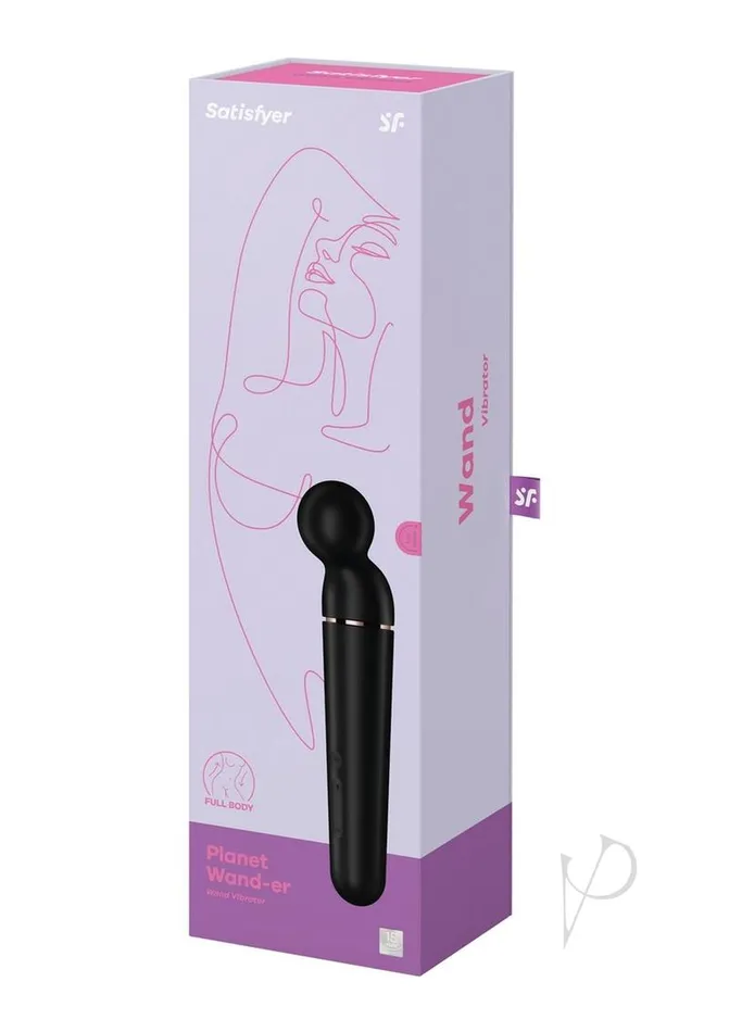 Anal Satisfyer Satisfyer Planet Wander Rechargeable Silicone Body Massager Black Anal Satisfyer Satisfyer Planet Wander Rechargeable Silicone Body Massager Black