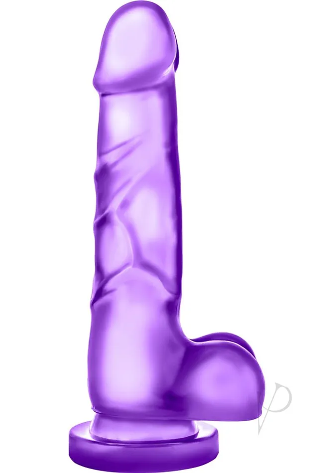 B Yours Dildos B Yours Sweet N Hard 4 Dildo with Balls 775in Purple B Yours Dildos B Yours Sweet N Hard 4 Dildo with Balls 775in Purple