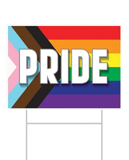 Beistle Plastic Pride Yard Sign Vibrators