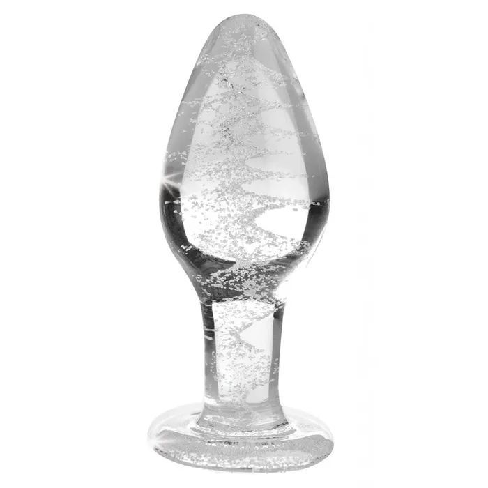 Booty Sparks Anal GlowintheDark Glass Anal Plug