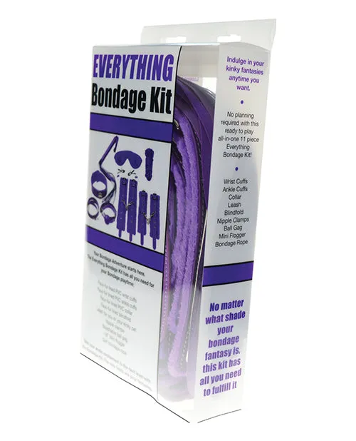 Couples Plesur Plesur Everything Bondage 12 Piece Kit Purple Couples Plesur Plesur Everything Bondage 12 Piece Kit Purple